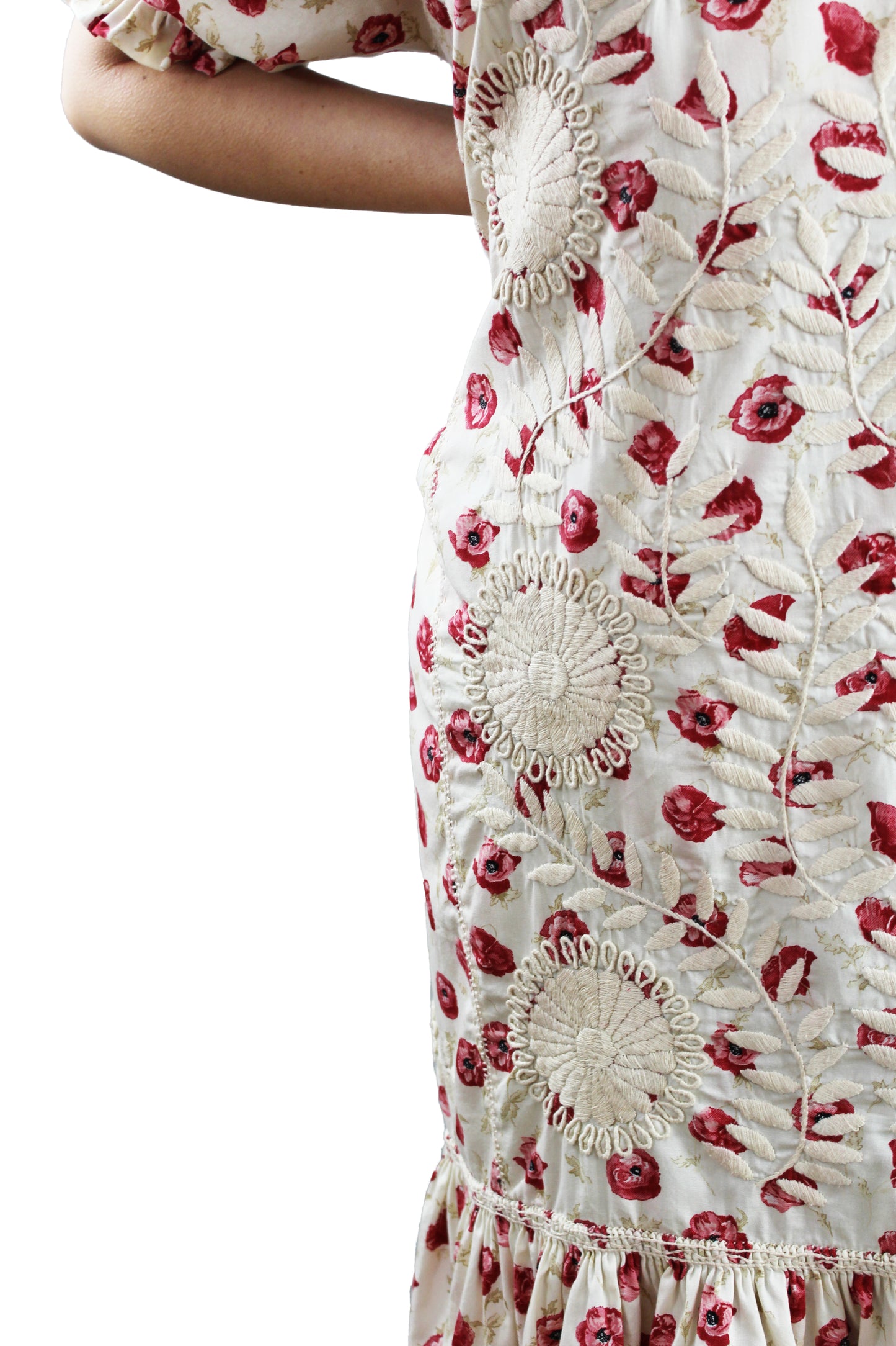 Vestido Chemise. Flores