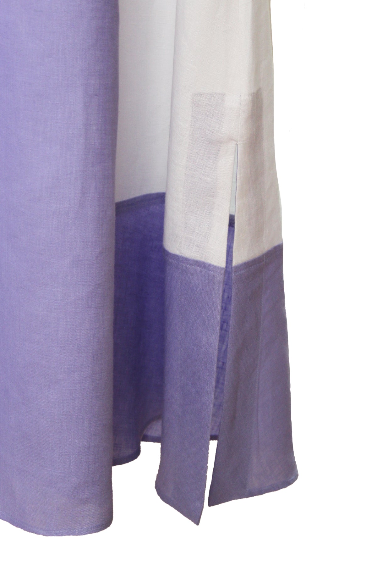 Vestido bicolor Medellín bordado Chamula