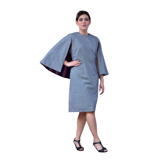 Vestido Telar Pañuelo Zinacantán y Sedalina