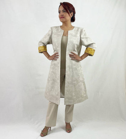 Saco Lino Puños Cancúc