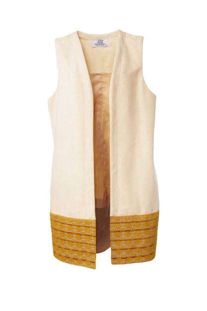 Chaleco Chiapas Cenefa Larrainzar