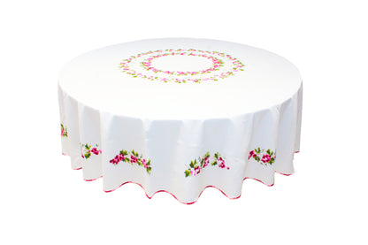 Mantel redondo Calafia (+ 8 servilletas).