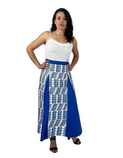 Falda Larga Telar Zinacantán, vista frontal.