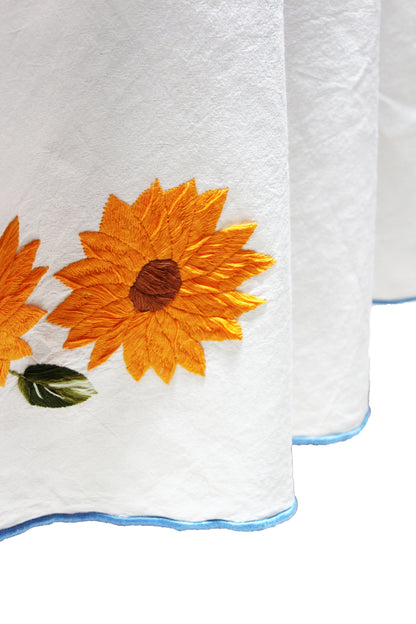 Mantel redondo Guadalajara (+ 8 servilletas).