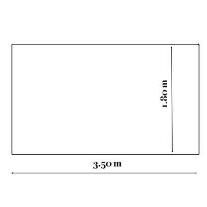 Mantel rectangular Guadalajara (+ 12 servilletas).