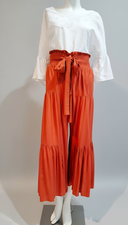 Pantalón de rayón olanes