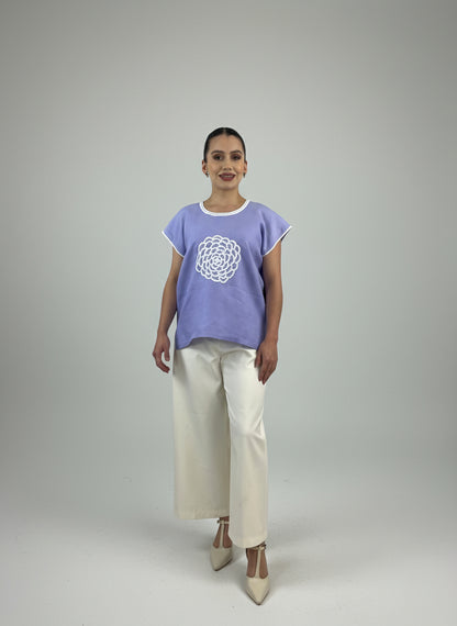 Blusa Chiapas Crisantemo