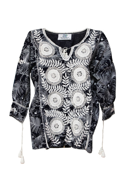 Blusa larga  Aguacatenango.