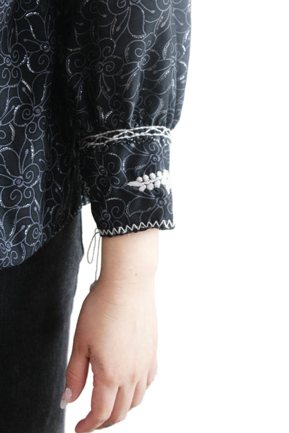 Blusa Aguacatenango Bolitas Algodón