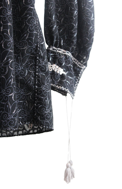 Blusa Aguacatenango Bolitas Algodón