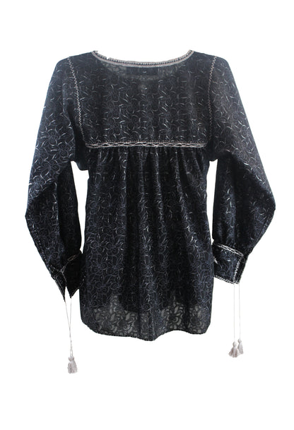 Blusa Aguacatenango Bolitas Algodón