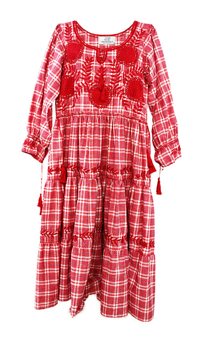 Vestido tradicional Aguacatenango manga larga