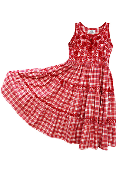 Vestido tradicional Aguacatenango sin mangas