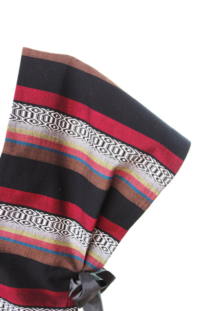 Blusa de telar artesanal. Moños