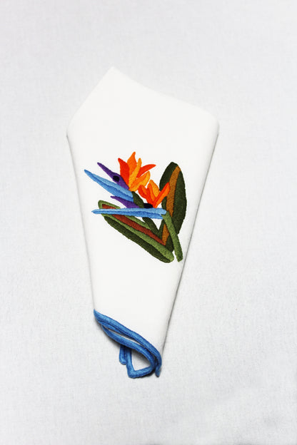 Mantel redondo Villahermosa (+ 8 servilletas).