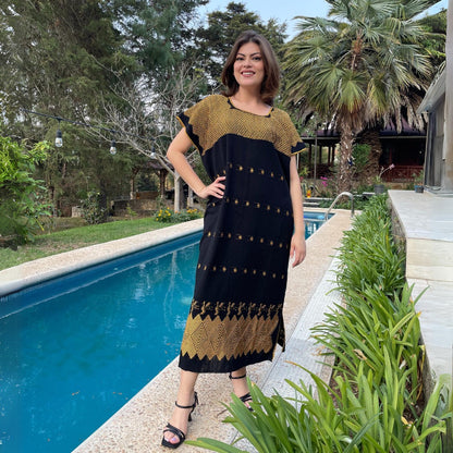 Vestido Carranza Bordado