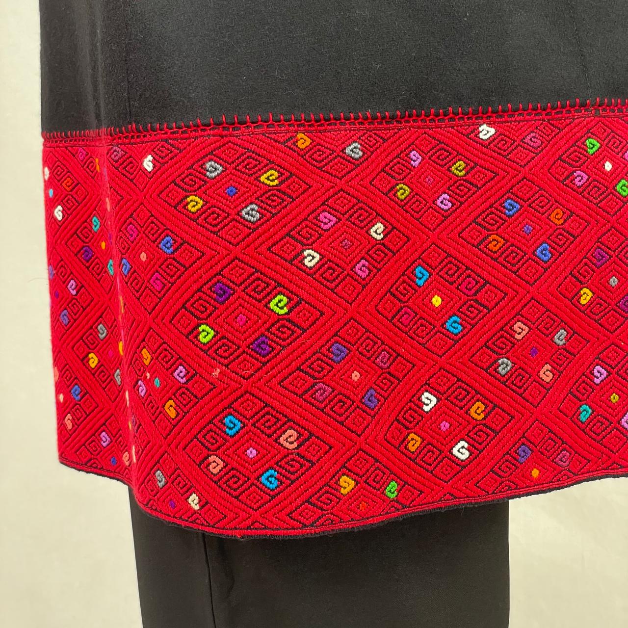 Chaleco Chiapas Cenefa Larrainzar